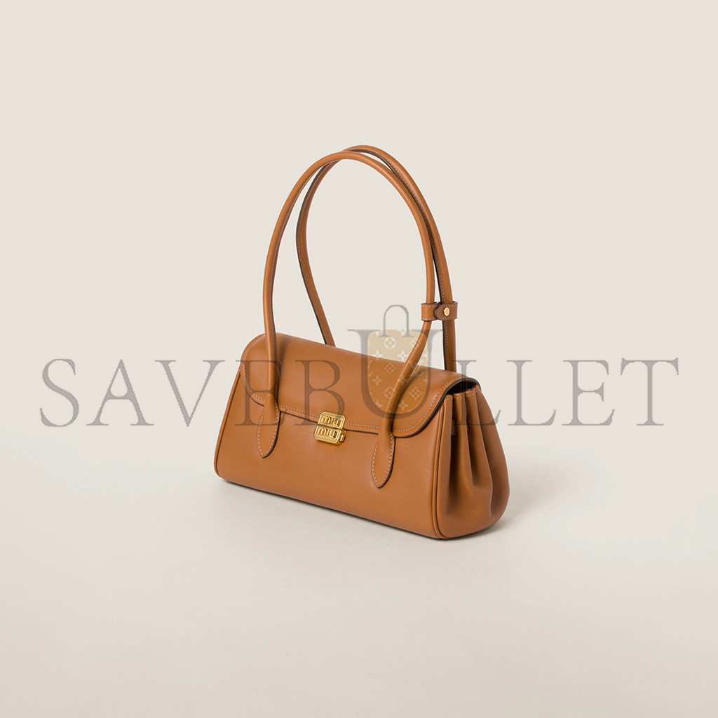 MIU MIU LEATHER SHOULDER BAG 5BD265 (28*16*8cm) MIU MIU LEATHER SHOULDER BAG 5BD265 (28*16*8cm)